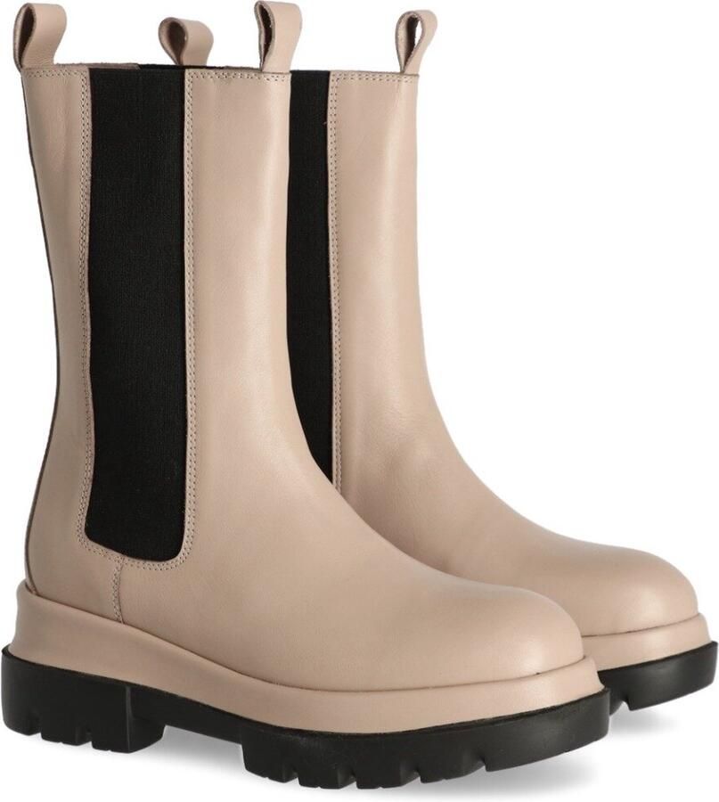 Shabbies Amsterdam Shabbies 182020329 Chelsea boots Enkellaarsjes Dames Beige - Foto 9