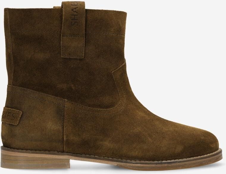 Shabbies Amsterdam Enkellaarzen Festi Ankie Brown Dames Laarzen