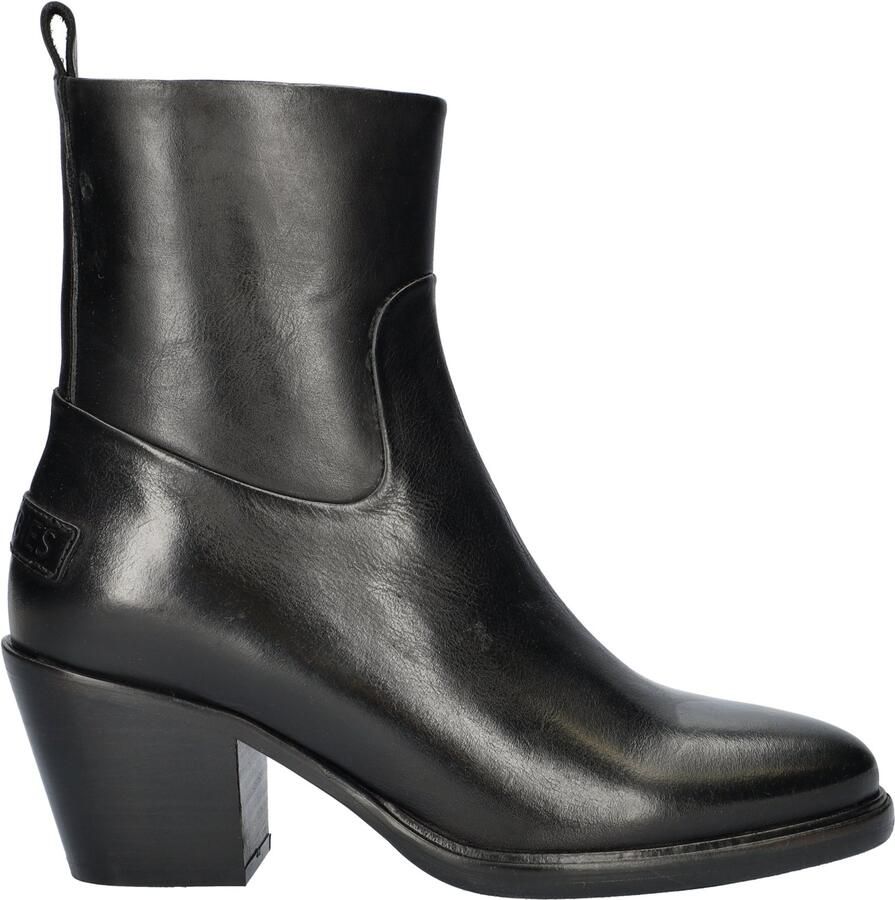 Shabbies Amsterdam Julie dames enkelboot Zwart