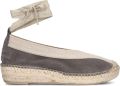 Shabbies Amsterdam Shabbies Palma Espadrilles Zomer Schoenen Dames Grijs - Beige