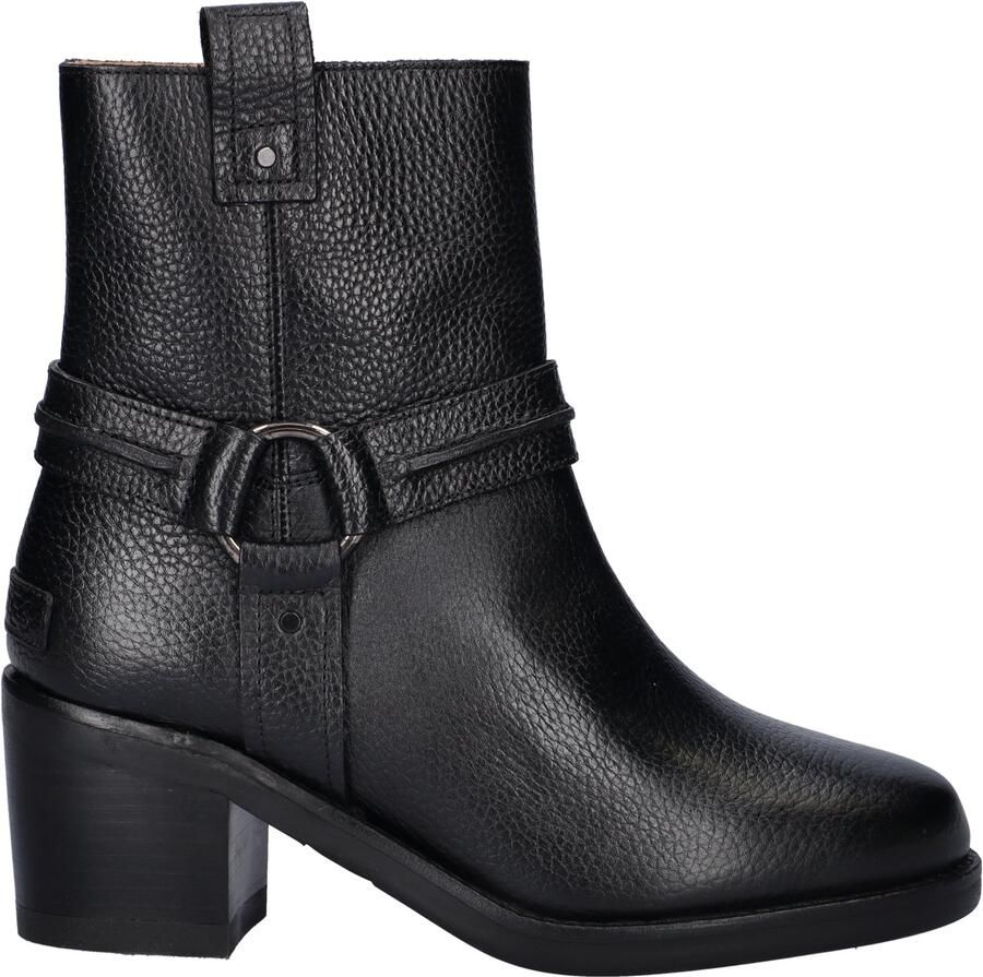Shabbies Amsterdam PARKER BIKA boot mid leather Black