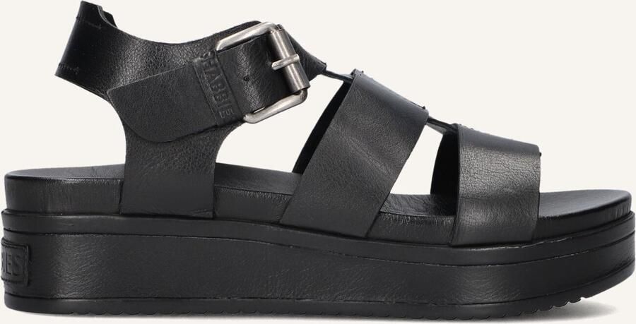 SHABBIES Dames Maro Bold Maat: 38 Materiaal: Leer Kleur: Zwart - Foto 3