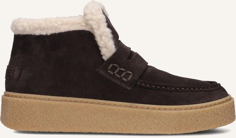 Shabbies Amsterdam Shabbies Senna Anna Sneakers Dames Bruin