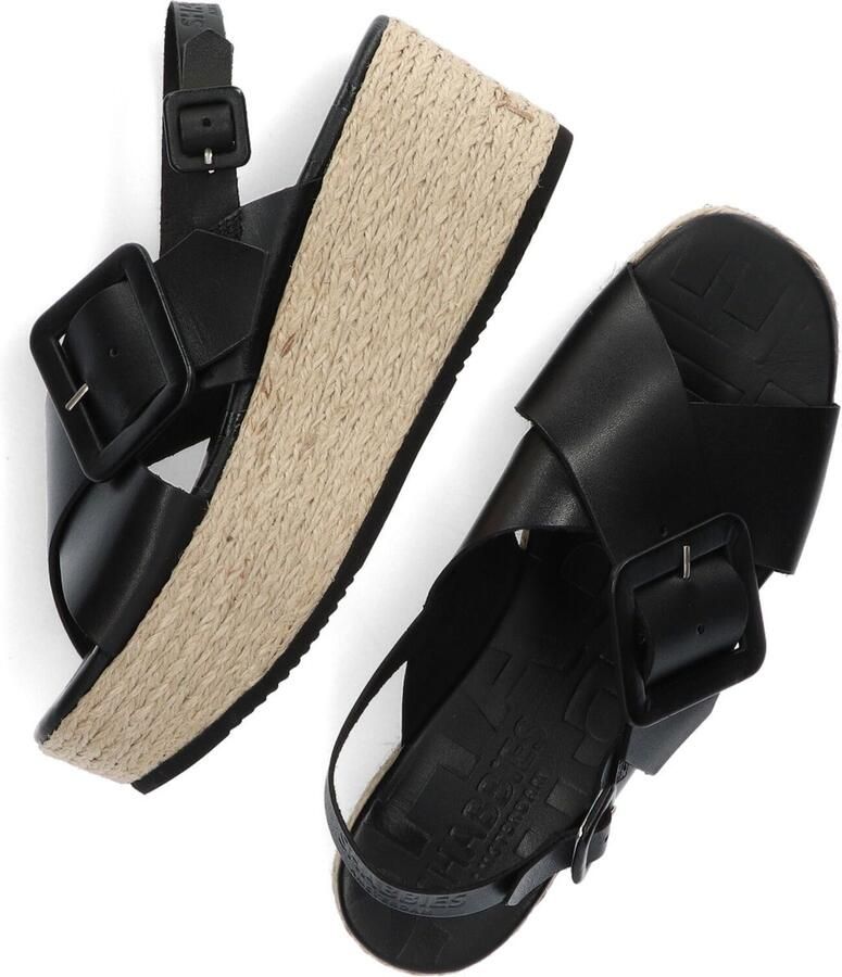 SHABBIES Dames 154020009 Maat: 39 Materiaal: Leer Kleur: Zwart - Foto 4