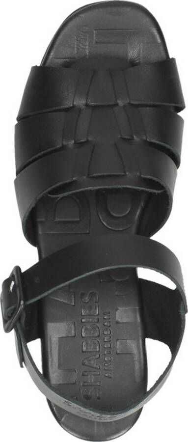 Shabbies Amsterdam Shabbies 170020215~~~~~~~~~~~~~~~~~~~~~ Sandalen met hak Zwart - Foto 11