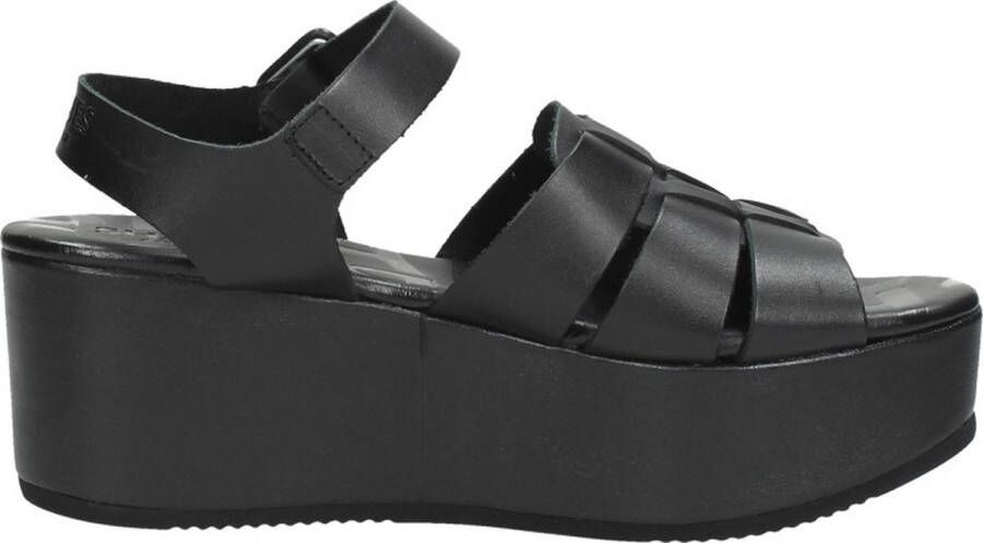 Shabbies Amsterdam Shabbies 170020215~~~~~~~~~~~~~~~~~~~~~ Sandalen met hak Zwart - Foto 9