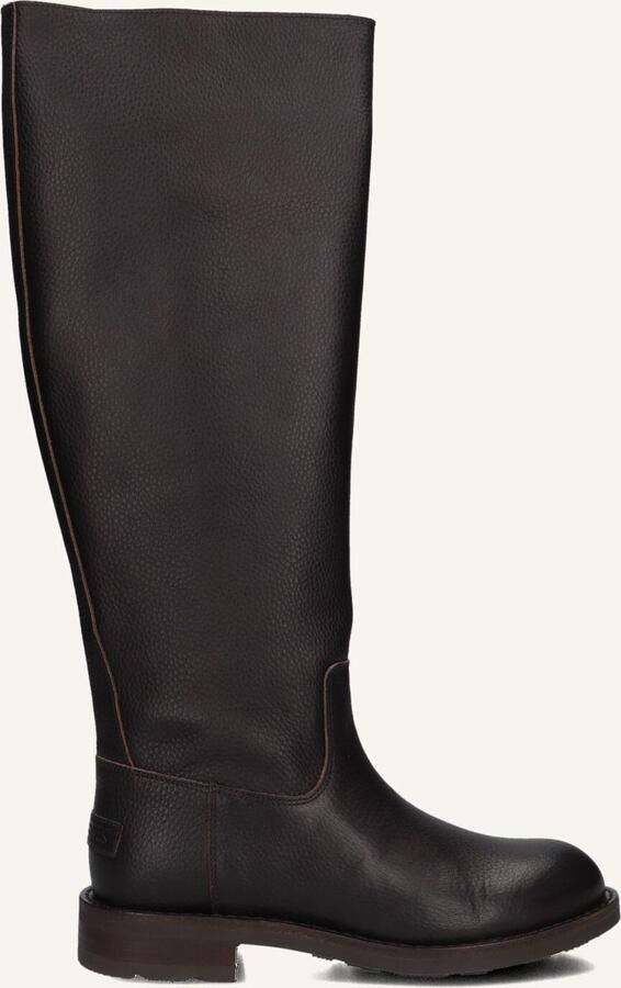 SHABBIES Hoge Laarzen Dames Alyd Tuba Maat: 37 Materiaal: Leer Kleur: Bruin - Foto 2