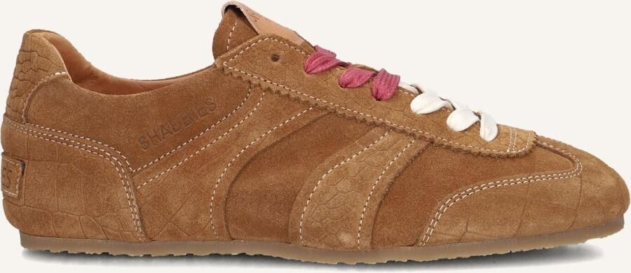 Shabbies Amsterdam Shabbies Ciska Base Sneakers Dames Camel