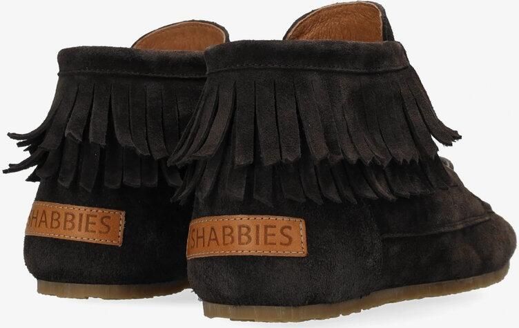 SHABBIES Veterschoenen Dames Ciska Frina Maat: 37 Materiaal: Suède Kleur: Bruin - Foto 6