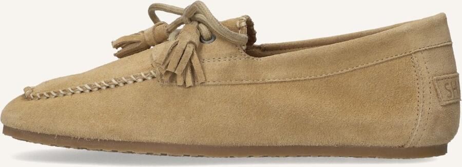 Shabbies Amsterdam Shabbies Ciska Mocca Mocassins Dames Instappers Camel - Foto 6