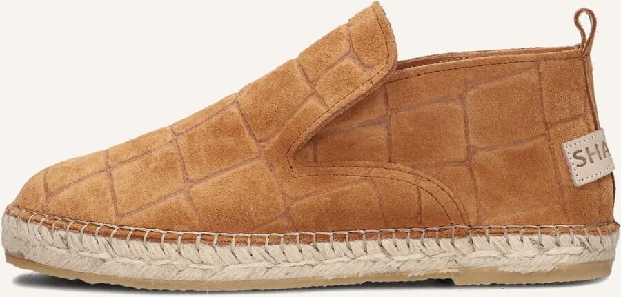 Shabbies Amsterdam Shabbies Elche Lofa Espadrilles Dames Bruin - Foto 6