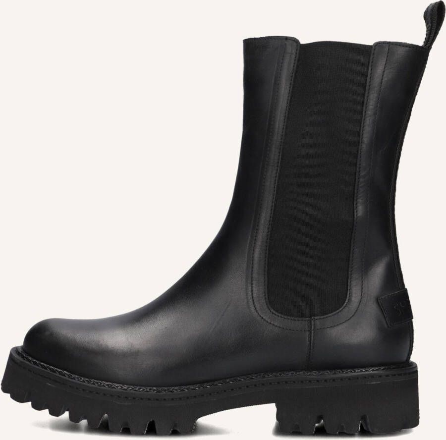 SHABBIES Chelsea Boots Dames Marjorie Shelly Maat: 42 Materiaal: Leer Kleur: Zwart - Foto 6