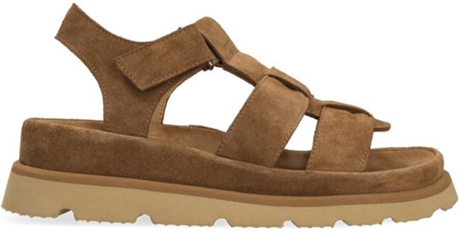 Shabbies Amsterdam Shabbies Sandale WANA Cognac - Foto 6