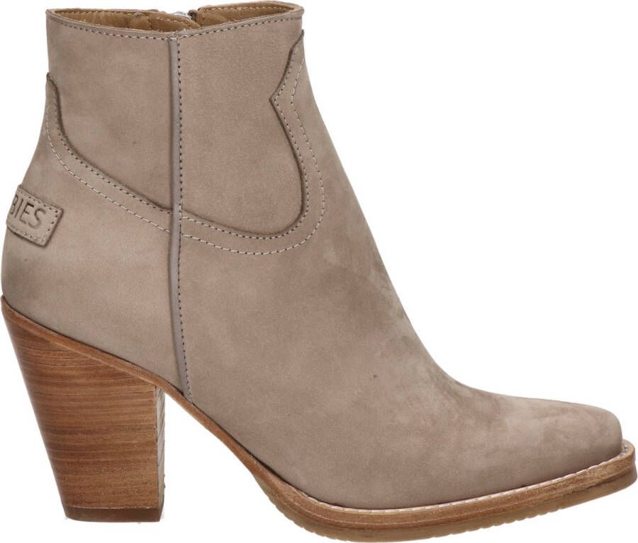 Shabbies Amsterdam Shabbies dames enkellaars Taupe