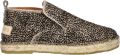 Shabbies Amsterdam Dames Instappers & Ballerina's Shabbies Elche Lofa Brown white Bruin - Multicolor