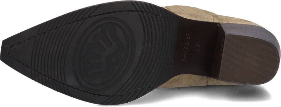 Shabbies Amsterdam Shabbies Jaymie Shelly Enkellaarsjes Dames Taupe