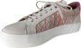 Fred de la Bretoniere Storm Luca leren sneakers beige roze - Thumbnail 3