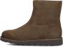 SHABBIES Enkellaarsjes Dames Palissa Mia Zip Maat: 37 Materiaal: Suède Kleur: Bruin - Thumbnail 2