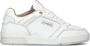 Shabbies Amsterdam Shabbies Revin Contra Sneakers Dames Leren Sneaker Wit - Thumbnail 1