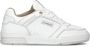 Shabbies Amsterdam Shabbies Revin Contra Sneakers Dames Leren Sneaker Wit - Thumbnail 2