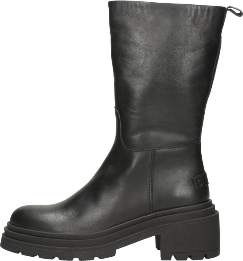 Shabbies Amsterdam Shabbies 183020285 Enkelboots Enkellaarsjes Dames Zwart - Foto 3
