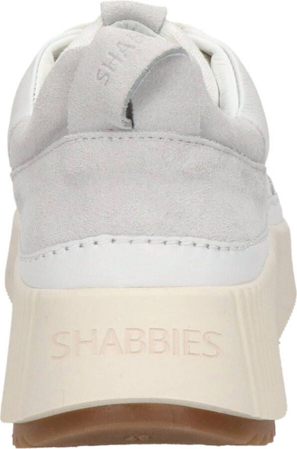 Shabbies Amsterdam SHS1454 dames sneaker Wit