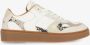 Shabbies Amsterdam Sneaker Bossa More Snake Off White - Thumbnail 2