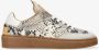 Shabbies Amsterdam Sneaker Bossa Nuovo Snake Black White - Thumbnail 1