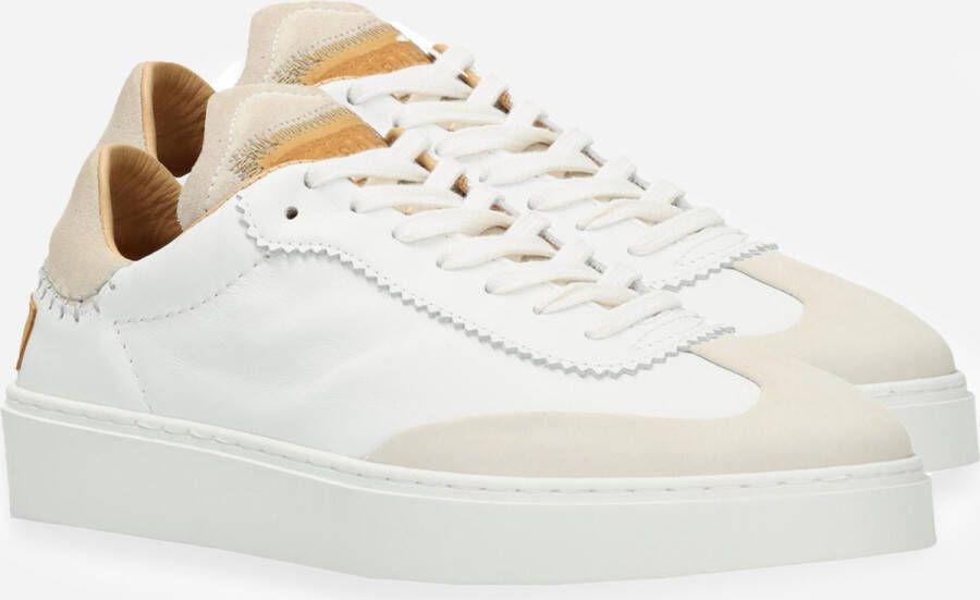 Shabbies Amsterdam Sneaker Bossa Oxford White