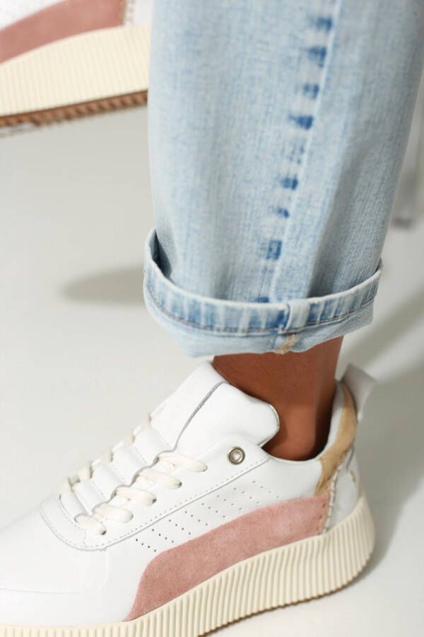 Shabbies Amsterdam Sneaker Chavi Shot White Pink