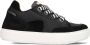 SHABBIES Lage Sneakers Dames Ragy Chunky Maat: 41 Materiaal: Leer Kleur: Zwart - Thumbnail 1