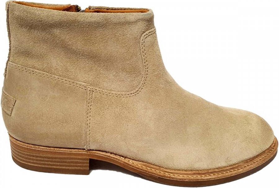 Shabbies Amsterdam Suede Ankle Boot Low Tennis SHS0029 181020014 Taupe 40  EU - Schoenen.nl