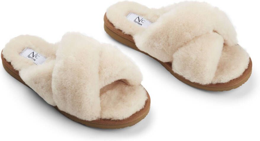Sheepskin House Slipper Cross Schapenvacht EVA buitenzool