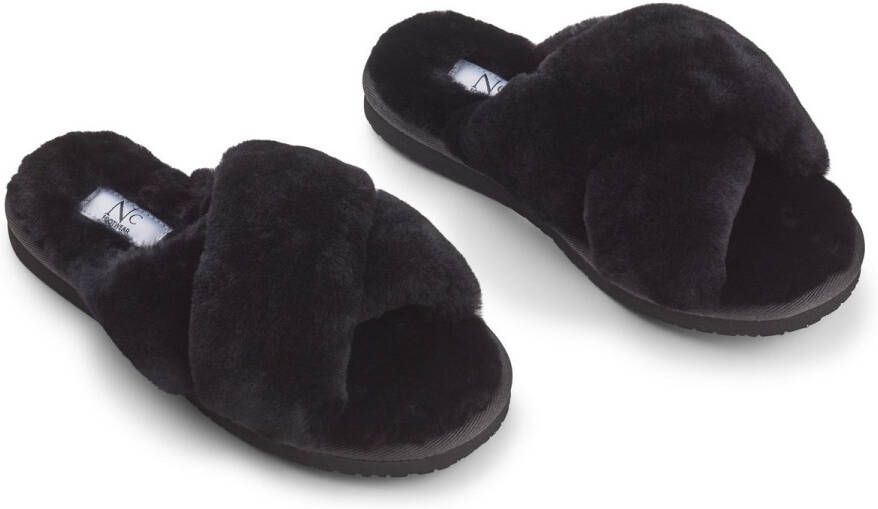 Sheepskin House Slipper Cross Schapenvacht EVA buitenzool