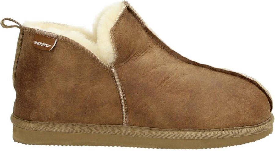 SHEPHERD OF SWEDEN Shepherd Annie Dames Pantoffels Antique Cognac