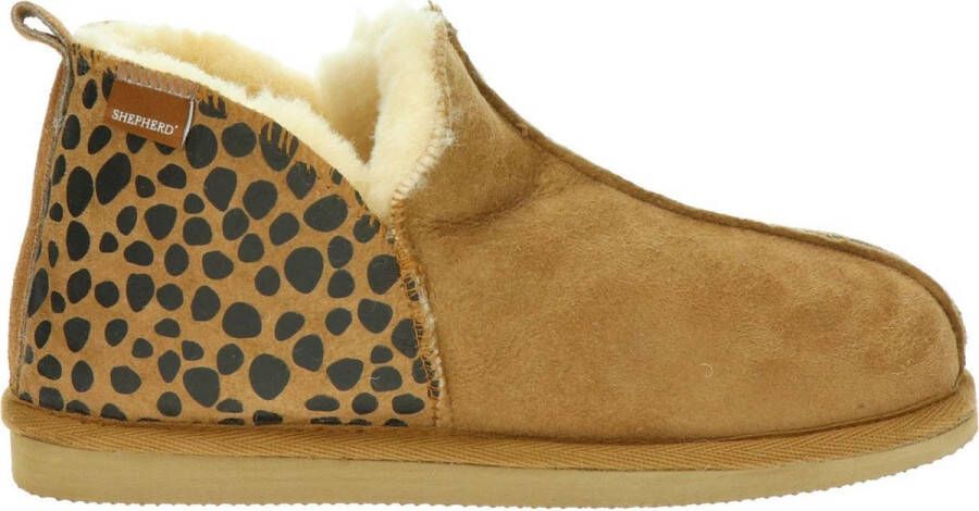 SHEPHERD OF SWEDEN Shepherd Annie Dames Pantoffels Bruin Multi - Foto 8