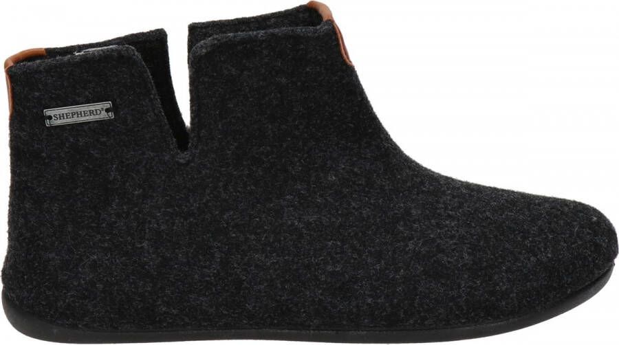 SHEPHERD OF SWEDEN Shepherd Ester dames pantoffel Antraciet