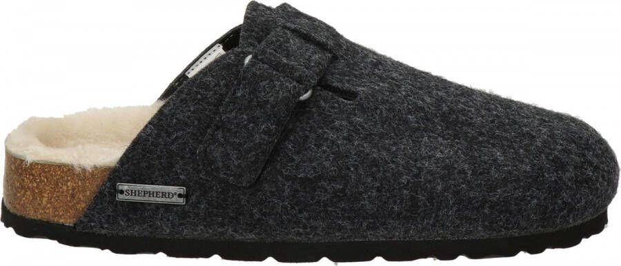 SHEPHERD OF SWEDEN Shepherd Hilma dames pantoffel Antraciet
