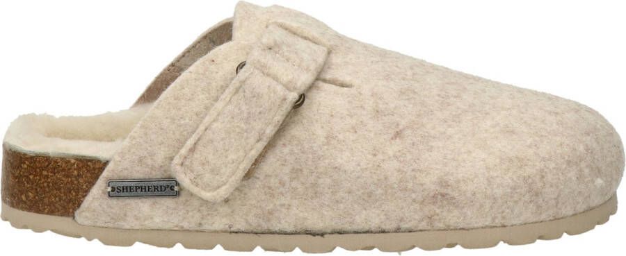 SHEPHERD OF SWEDEN Shepherd Hilma dames pantoffel Ecru
