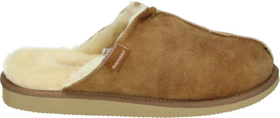 SHEPHERD OF SWEDEN Shepherd HUGO 1201052 Dames pantoffelsHeren pantoffels Cognac