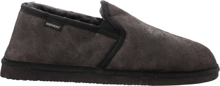SHEPHERD OF SWEDEN Bosse slippers Matt black 42 Heren Sloffen MATT BLACK