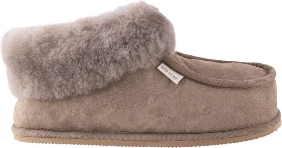 SHEPHERD OF SWEDEN Lena slippers Stone 42 Dames Sloffen STONE