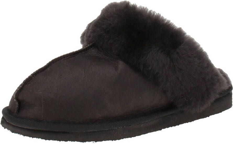 SHEPHERD OF SWEDEN Shepherd 468 Jessica Dames pantoffels 610-Mat-Zwart