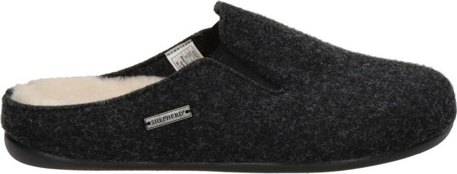 SHEPHERD OF SWEDEN Shepherd Chris heren pantoffel Antraciet