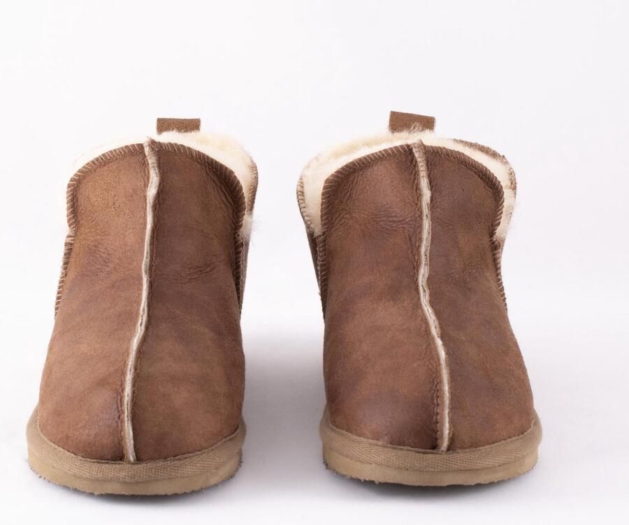 SHEPHERD OF SWEDEN Shepherd Annie Dames Pantoffels Antique Cognac
