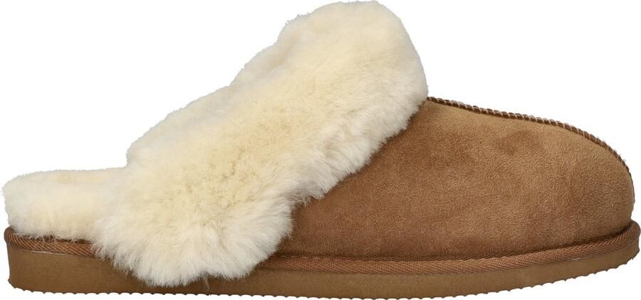 SHEPHERD OF SWEDEN Jessica slippers Dames Sloffen Bruin Leopard - Foto 5