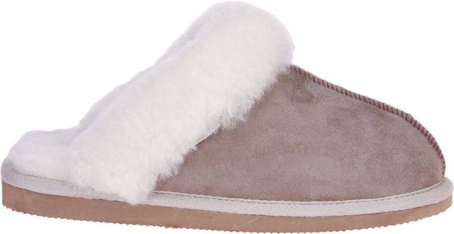 SHEPHERD OF SWEDEN Shepherd 468 Jessica Dames pantoffels 025-Stone - Foto 4
