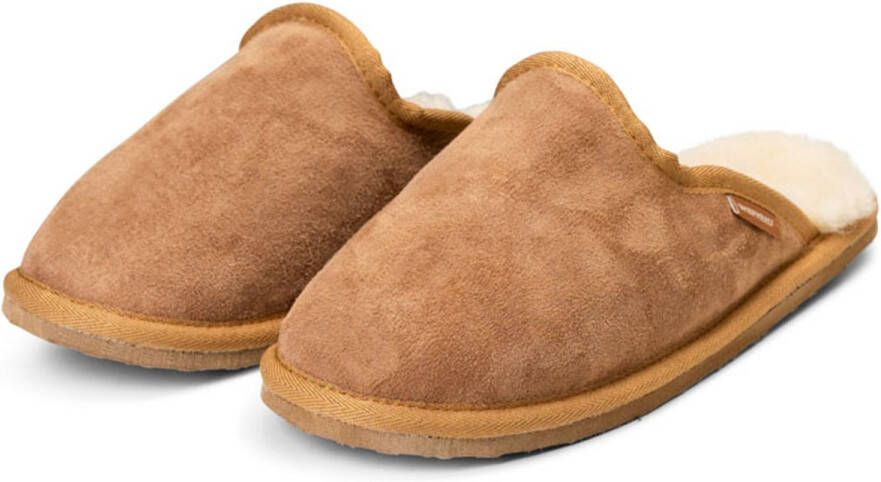 SHEPHERD OF SWEDEN Terry slippers Unisex Sloffen Bruin