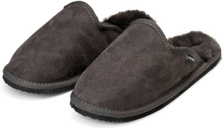 SHEPHERD OF SWEDEN Terry slippers Unisex Sloffen Donkergrijs