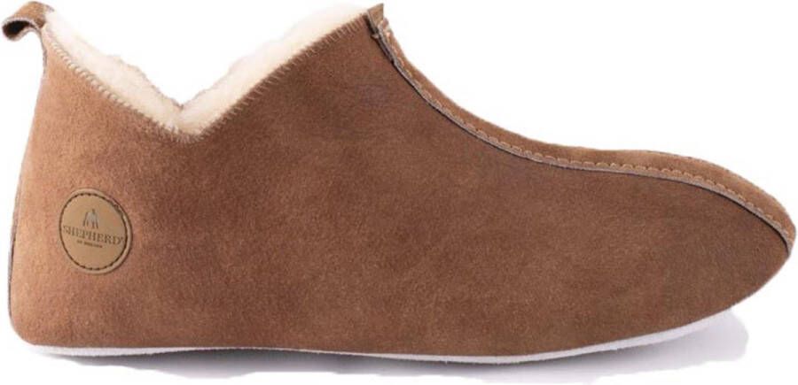 SHEPHERD OF SWEDEN Shepherd Pantoffels Lina 6202052 Bruin